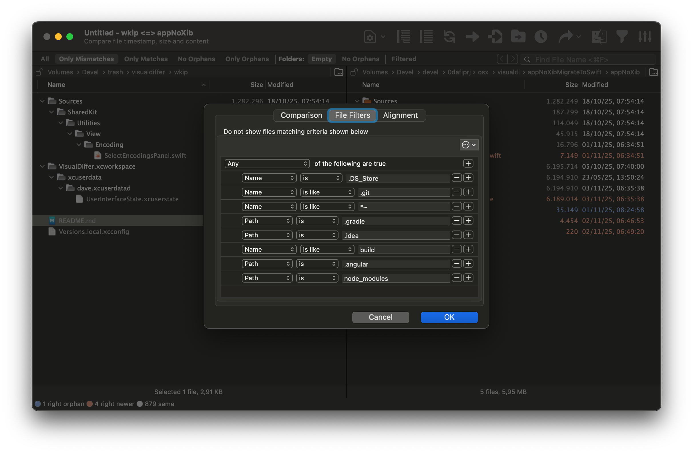 File Filters